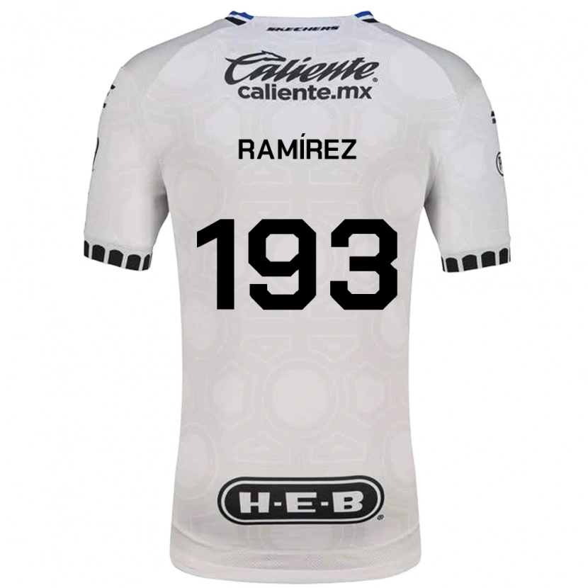 Danxen Dame Ángel Ramírez #193 Hvit Svart Blå Hjemmetrøye Drakt Trøye 2026/27 Skjorter T-Skjorte