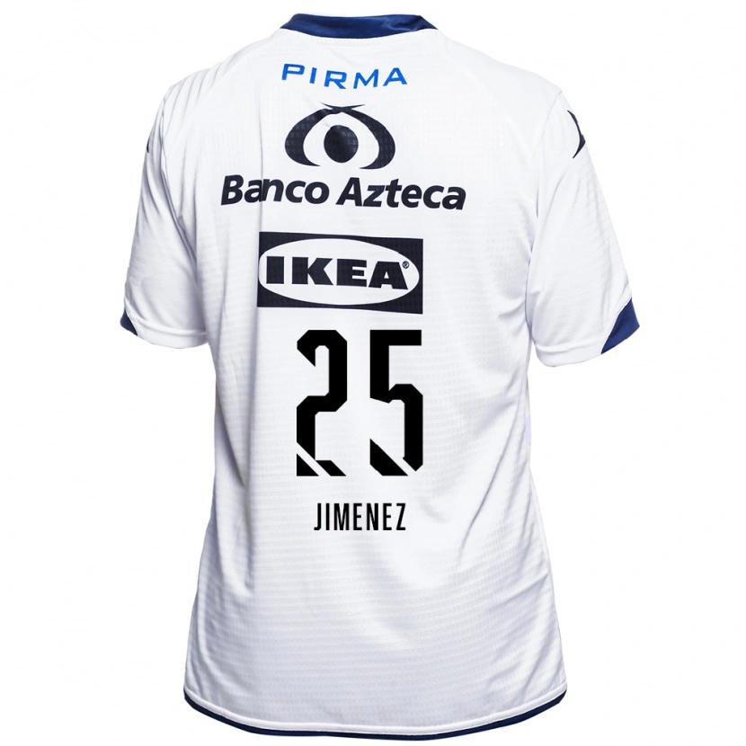 Danxen Dame Miguel Jiménez #25 Hvit Svart Blå Hjemmetrøye Drakt Trøye 2026/27 Skjorter T-Skjorte