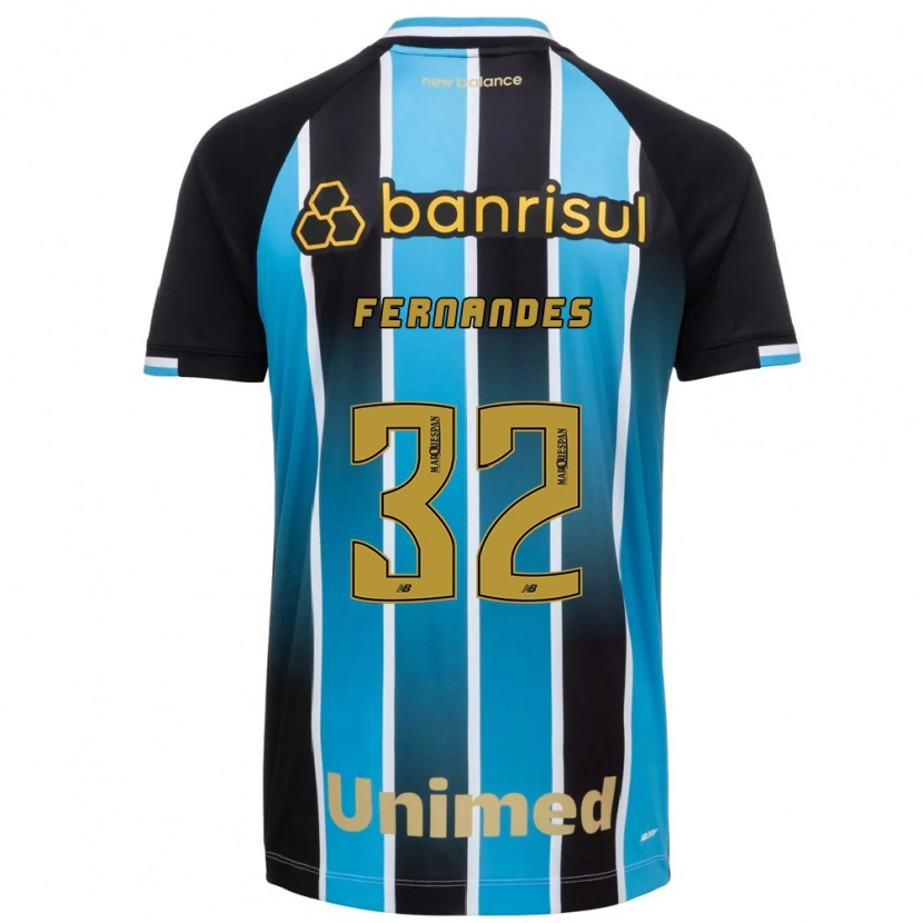 Danxen Dame Nathan Fernandes #32 Blå Brun Svart Hjemmetrøye Drakt Trøye 2026/27 Skjorter T-Skjorte
