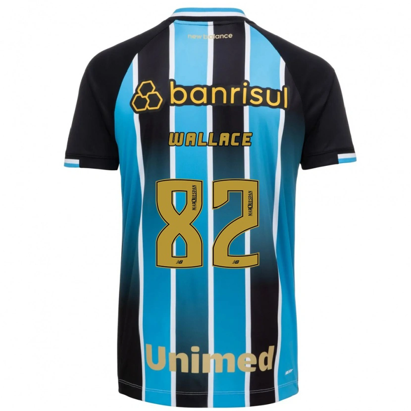 Danxen Dame Wallace Gomes Da Silva Dos Santos #82 Blå Brun Svart Hjemmetrøye Drakt Trøye 2026/27 Skjorter T-Skjorte