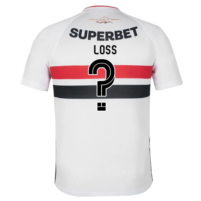 Danxen Dame Lucas Loss #0 Hvit Rød Svart Hjemmetrøye Drakt Trøye 2026/27 Skjorter T-Skjorte
