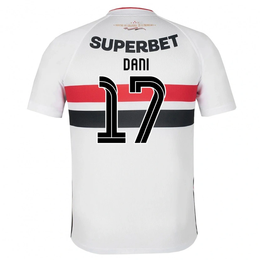 Danxen Dame Dani #17 Hvit Rød Svart Hjemmetrøye Drakt Trøye 2026/27 Skjorter T-Skjorte