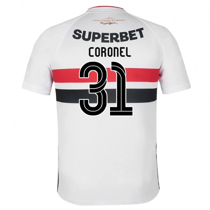 Danxen Dame Carlos Coronel #31 Hvit Rød Svart Hjemmetrøye Drakt Trøye 2026/27 Skjorter T-Skjorte