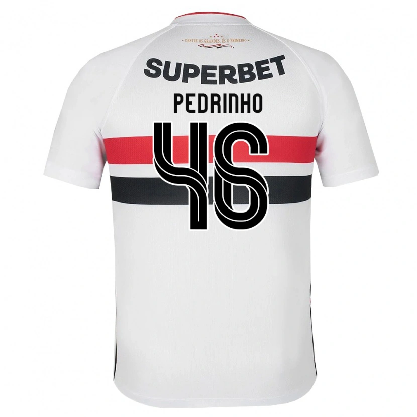 Danxen Dame Pedro Ferreira #46 Hvit Rød Svart Hjemmetrøye Drakt Trøye 2026/27 Skjorter T-Skjorte