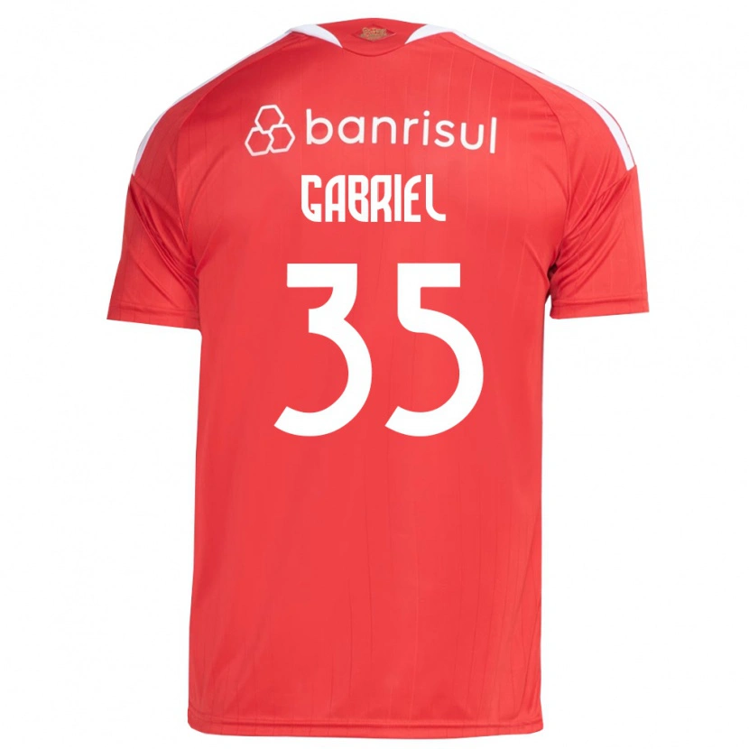 Danxen Dame Ze Gabriel #35 Rød Hvit Hjemmetrøye Drakt Trøye 2026/27 Skjorter T-Skjorte