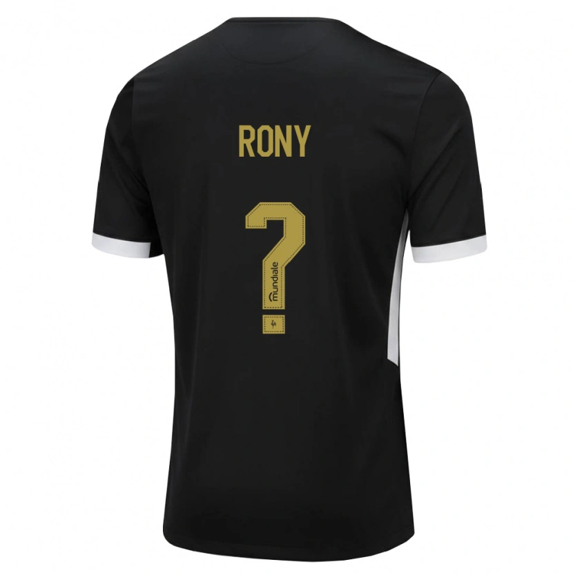 Danxen Dame Rony #0 Svart Hvit Gul Hjemmetrøye Drakt Trøye 2026/27 Skjorter T-Skjorte