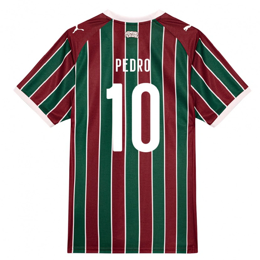 Danxen Dame Matheus Pedro #10 Grønn Burgund Hvit Hjemmetrøye Drakt Trøye 2026/27 Skjorter T-Skjorte