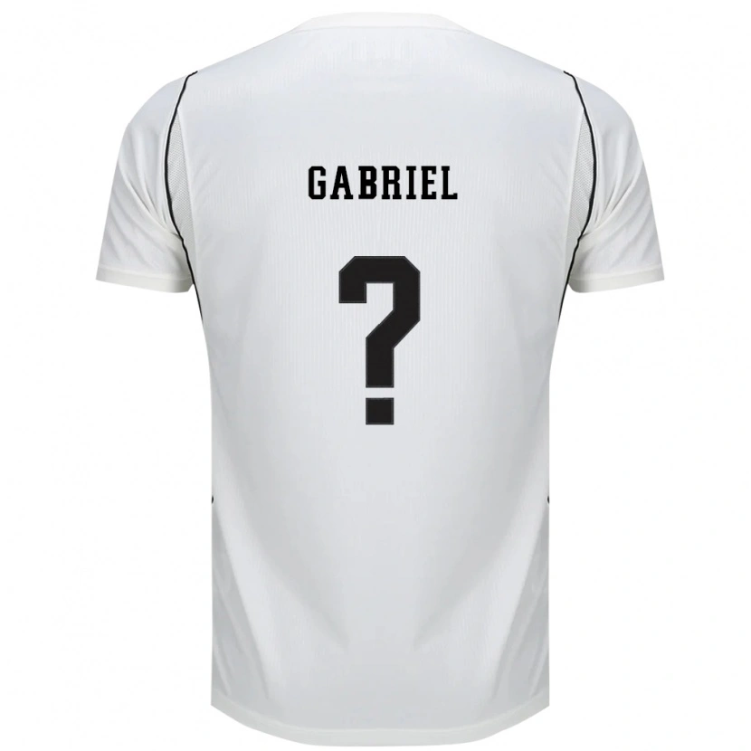 Danxen Dame Gabriel #0 Hvit Svart Rød Hjemmetrøye Drakt Trøye 2026/27 Skjorter T-Skjorte