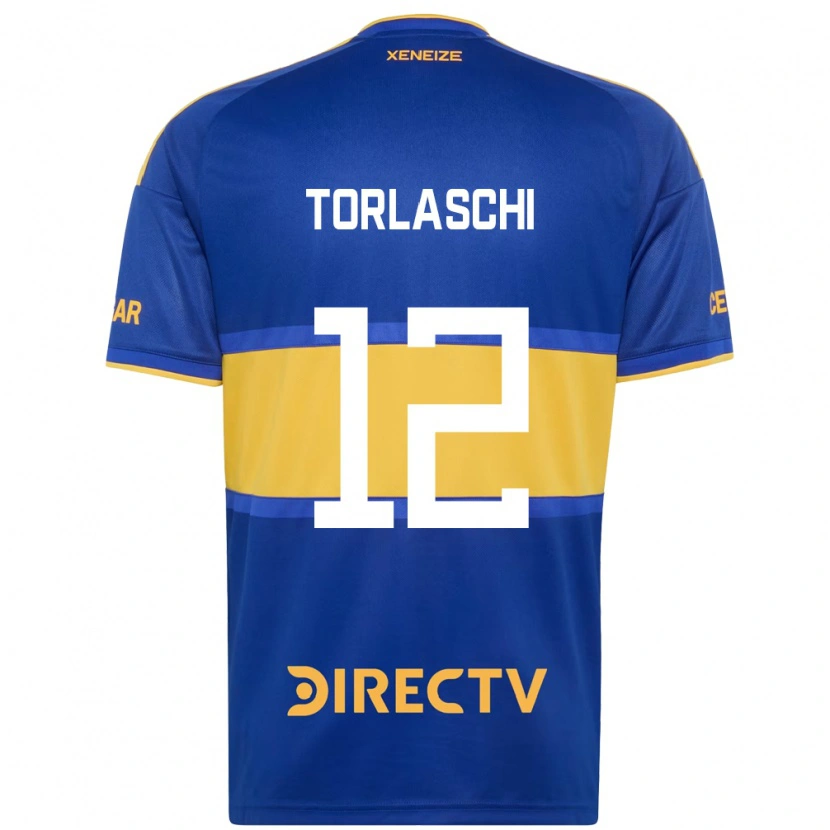 Danxen Dame Lucas Torlaschi #12 Kongelig Blå Gul Hjemmetrøye Drakt Trøye 2026/27 Skjorter T-Skjorte