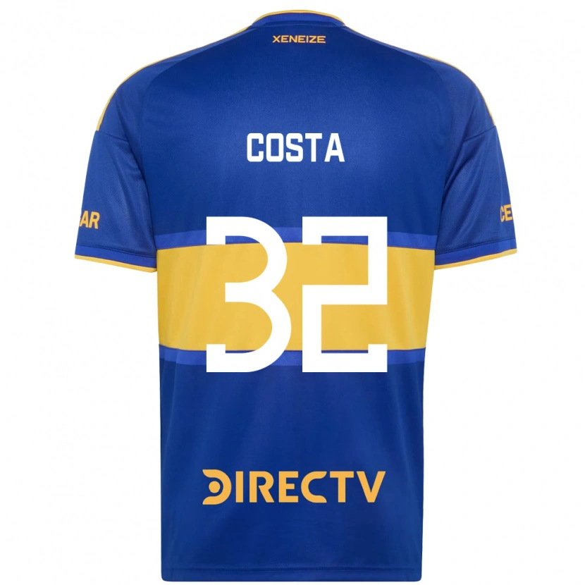 Danxen Dame Ayrton Costa #32 Kongelig Blå Gul Hjemmetrøye Drakt Trøye 2026/27 Skjorter T-Skjorte