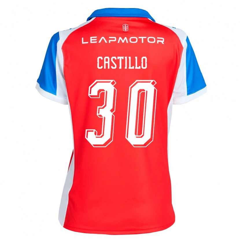 Danxen Dame Nicolas Castillo #30 Rød Blå Bortetrøye Drakt Trøye 2026/27 Skjorter T-Skjorte