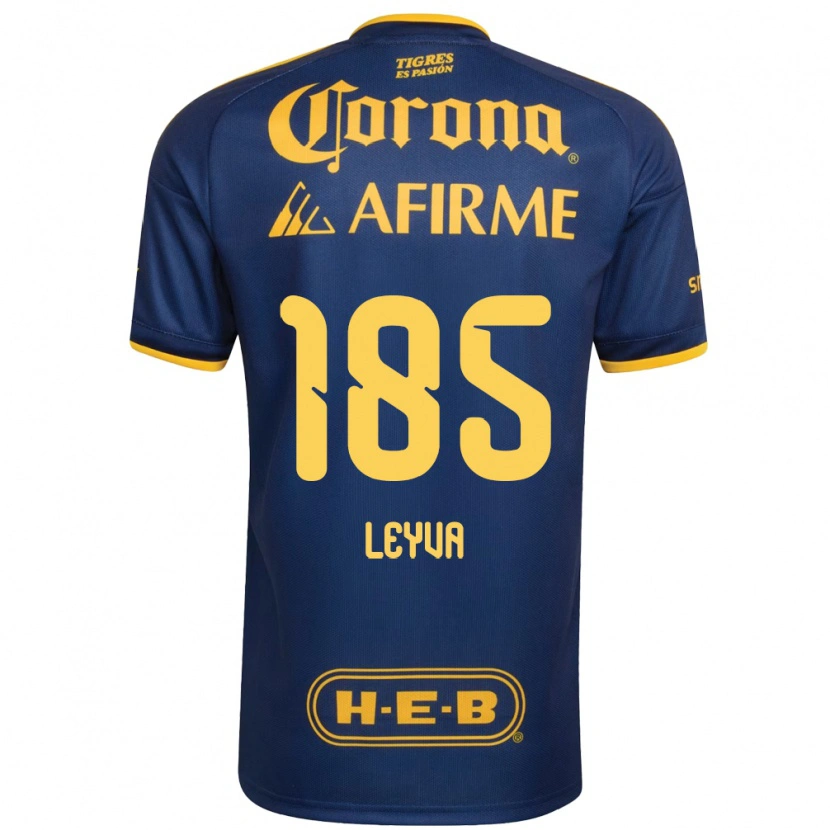 Danxen Dame Jorge Leyva #185 Kongelig Blå Gul Bortetrøye Drakt Trøye 2026/27 Skjorter T-Skjorte