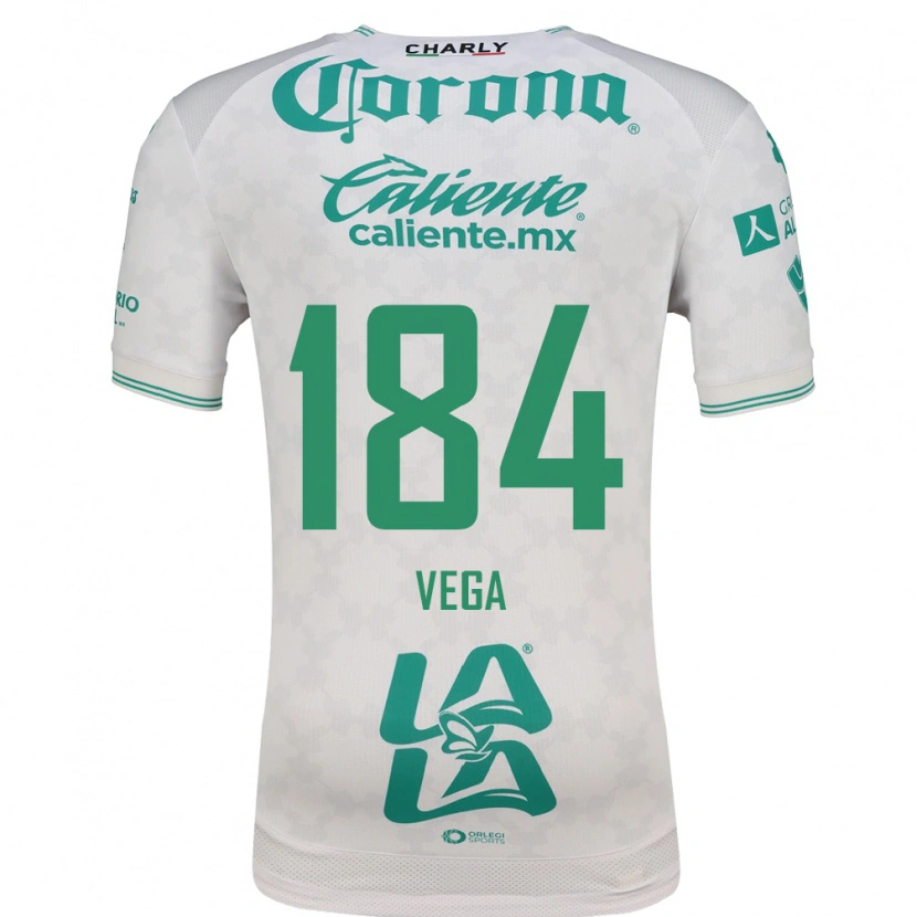 Danxen Dame Luis Vega #184 Lysegrønn Hvit Bortetrøye Drakt Trøye 2026/27 Skjorter T-Skjorte