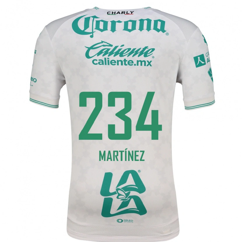 Danxen Dame Cristian Martínez #234 Lysegrønn Hvit Bortetrøye Drakt Trøye 2026/27 Skjorter T-Skjorte