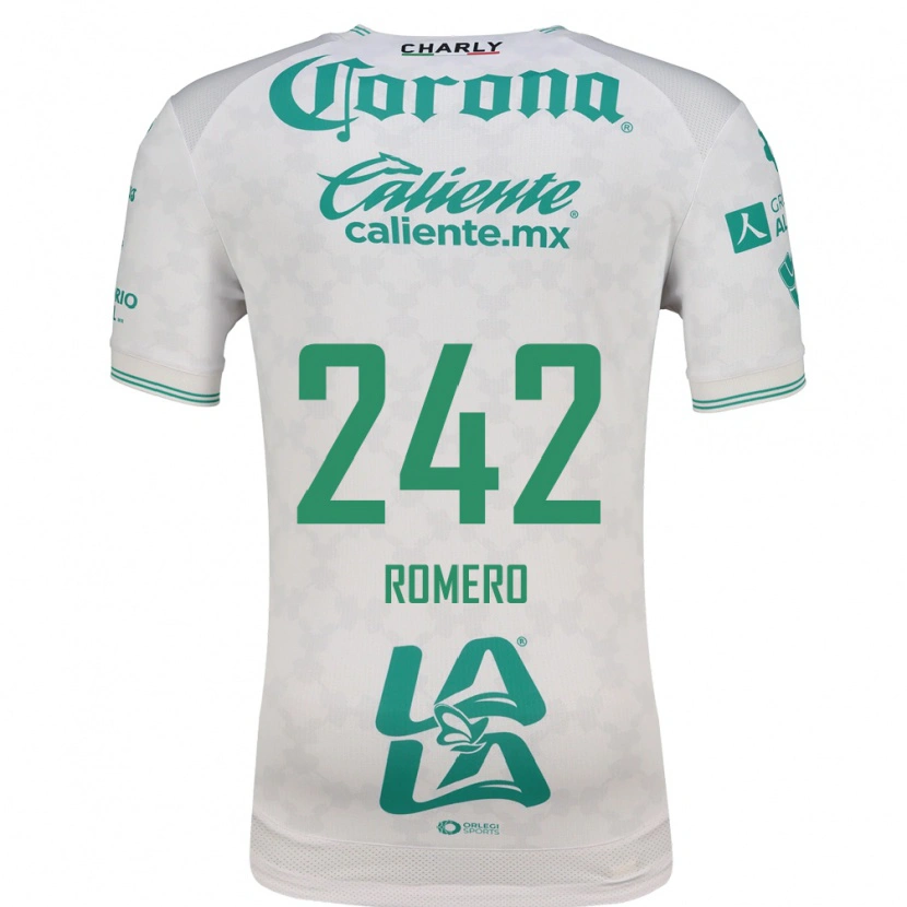 Danxen Dame Ángel Romero #242 Lysegrønn Hvit Bortetrøye Drakt Trøye 2026/27 Skjorter T-Skjorte