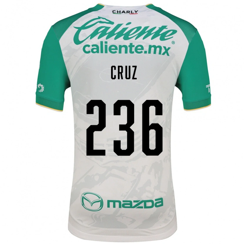 Danxen Dame Héctor Cruz #236 Lysegrønn Hvit Bortetrøye Drakt Trøye 2026/27 Skjorter T-Skjorte