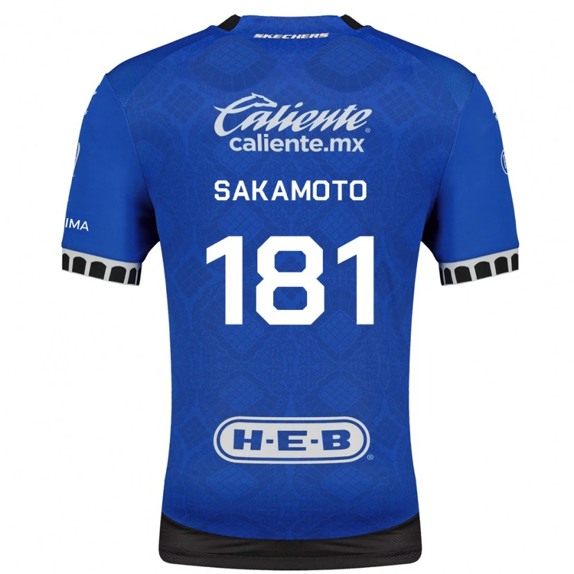 Danxen Dame Stellan Sakamoto #181 Kongelig Blå Hvit Svart Bortetrøye Drakt Trøye 2026/27 Skjorter T-Skjorte