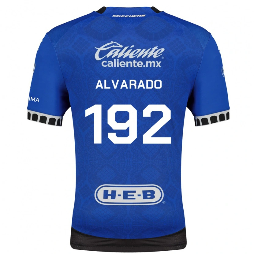 Danxen Dame Edwin Alvarado #192 Kongelig Blå Hvit Svart Bortetrøye Drakt Trøye 2026/27 Skjorter T-Skjorte
