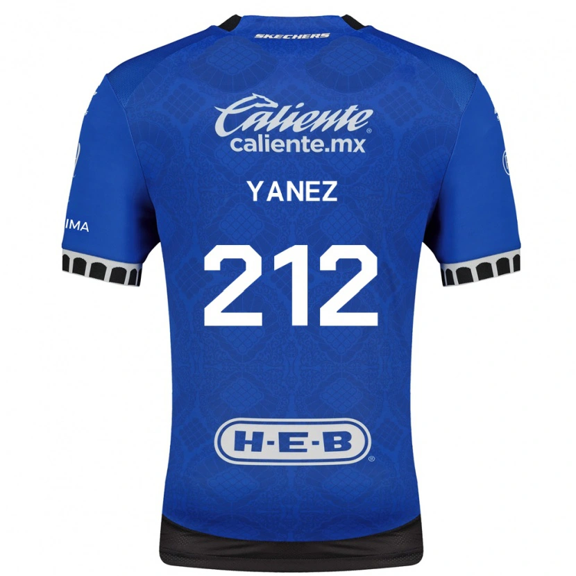 Danxen Dame Sebastián Yánez #212 Kongelig Blå Hvit Svart Bortetrøye Drakt Trøye 2026/27 Skjorter T-Skjorte