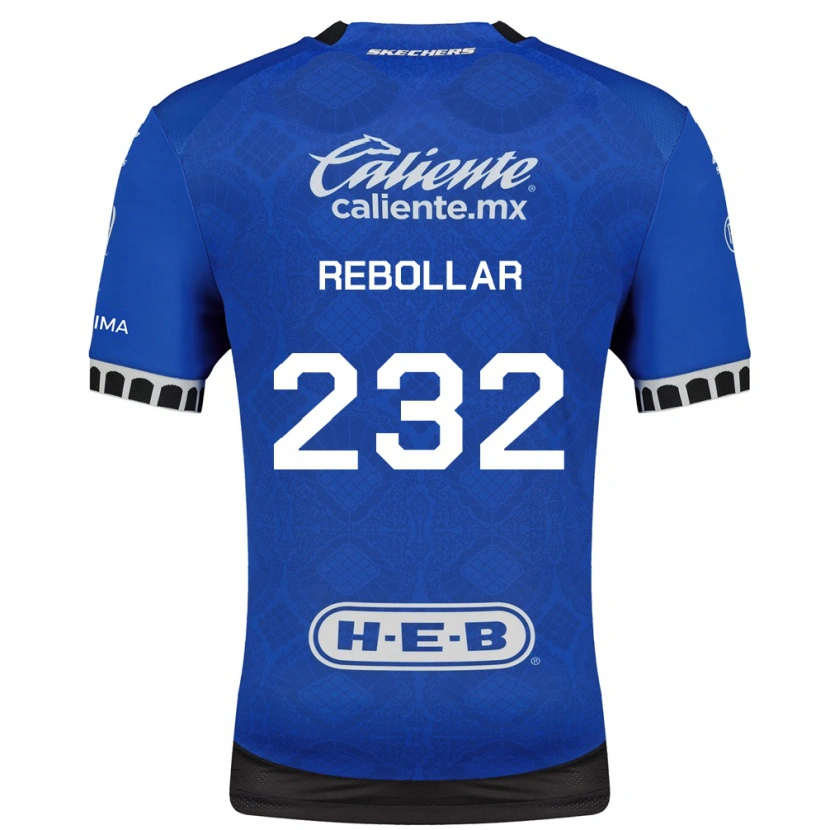 Danxen Dame Jonathan Rebollar #232 Kongelig Blå Hvit Svart Bortetrøye Drakt Trøye 2026/27 Skjorter T-Skjorte