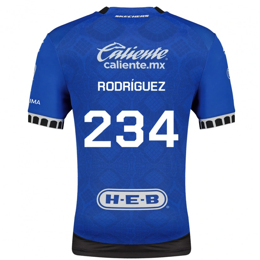 Danxen Dame Alejandro Rodríguez #234 Kongelig Blå Hvit Svart Bortetrøye Drakt Trøye 2026/27 Skjorter T-Skjorte