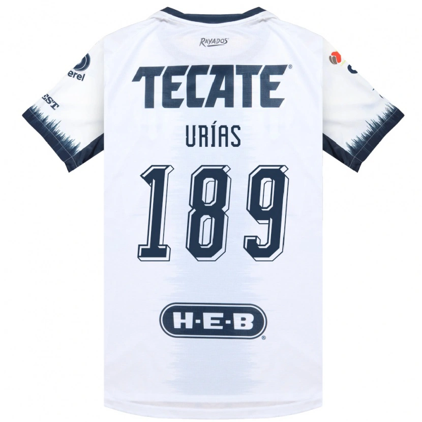 Danxen Dame Álex Urías #189 Hvit Blekksvart Rød Bortetrøye Drakt Trøye 2026/27 Skjorter T-Skjorte