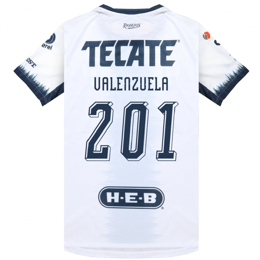 Danxen Dame Francisco Valenzuela #201 Hvit Blekksvart Rød Bortetrøye Drakt Trøye 2026/27 Skjorter T-Skjorte