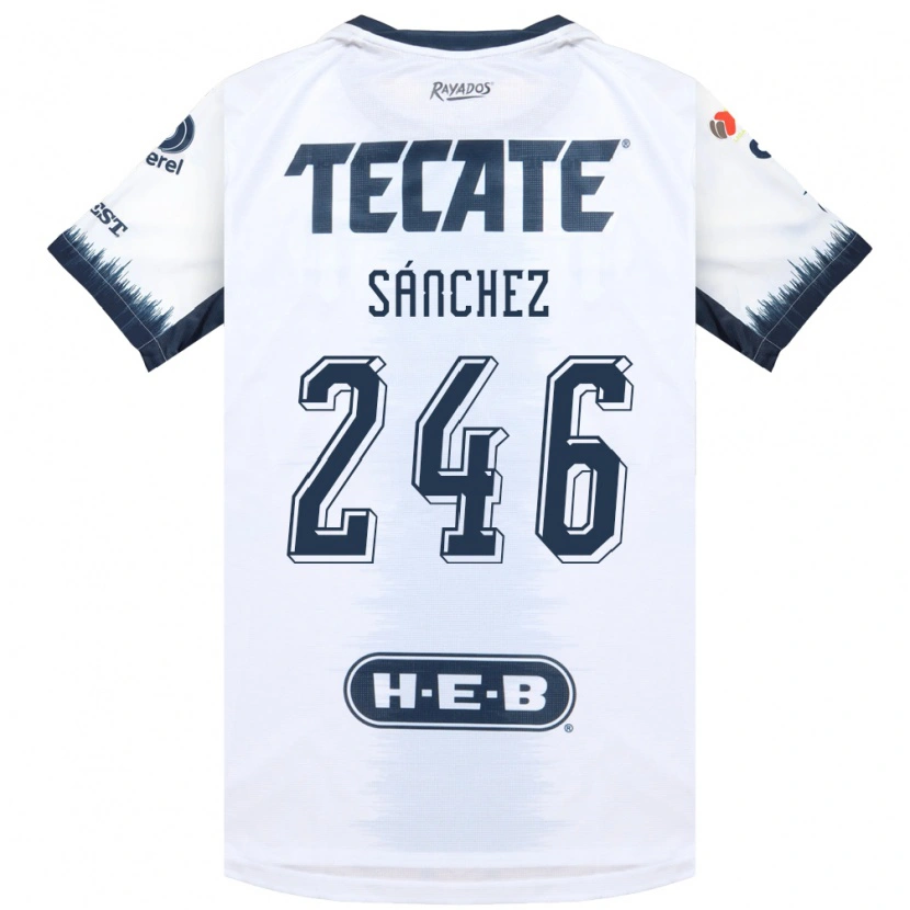 Danxen Dame Diego Sánchez #246 Hvit Blekksvart Rød Bortetrøye Drakt Trøye 2026/27 Skjorter T-Skjorte