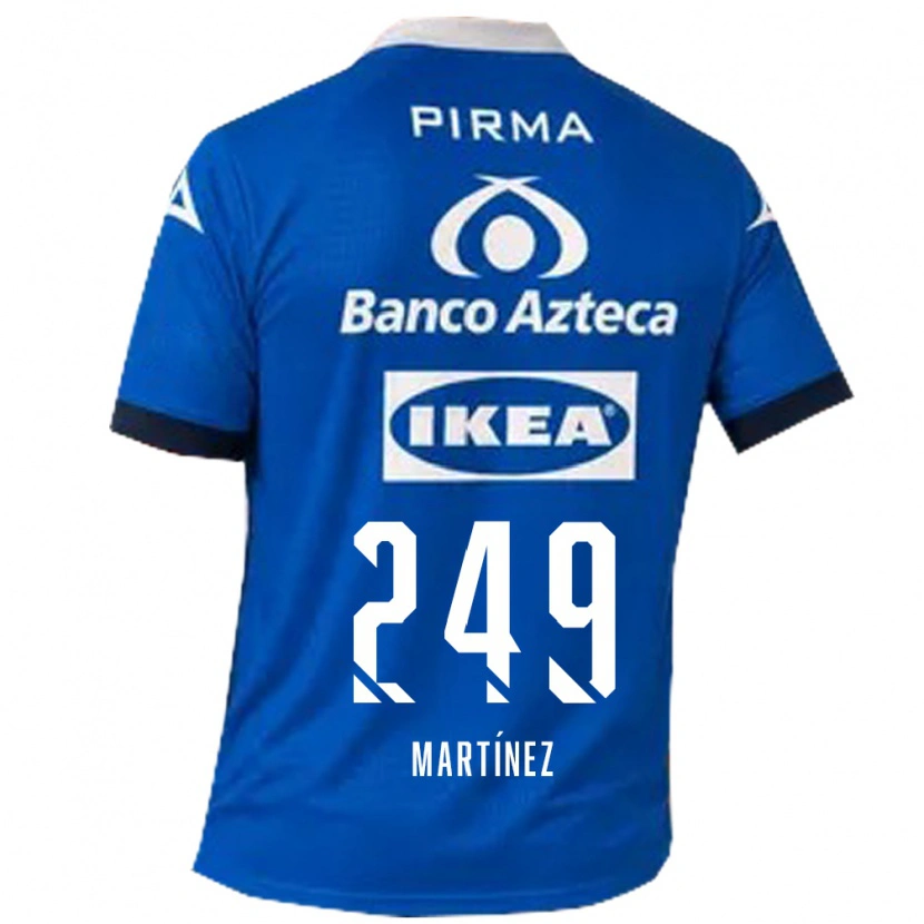 Danxen Dame Juan Martínez #249 Blå Hvit Bortetrøye Drakt Trøye 2026/27 Skjorter T-Skjorte