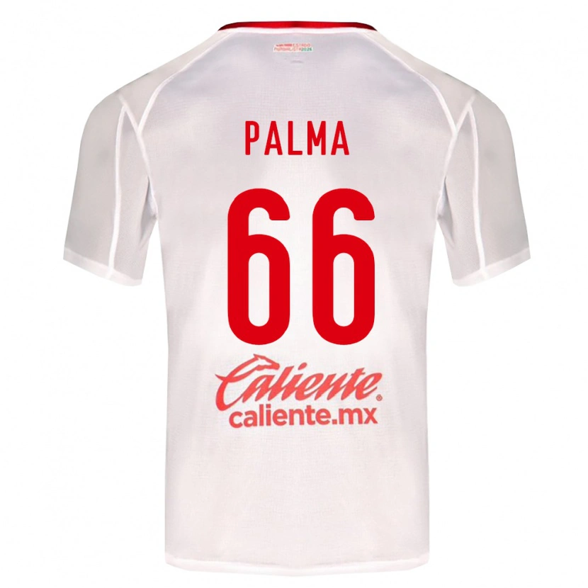 Danxen Dame Arturo Palma #66 Hvit Grønn Rød Bortetrøye Drakt Trøye 2026/27 Skjorter T-Skjorte