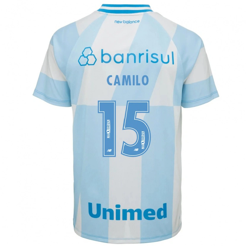 Danxen Dame Camilo #15 Lyseblå Hvit Bortetrøye Drakt Trøye 2026/27 Skjorter T-Skjorte
