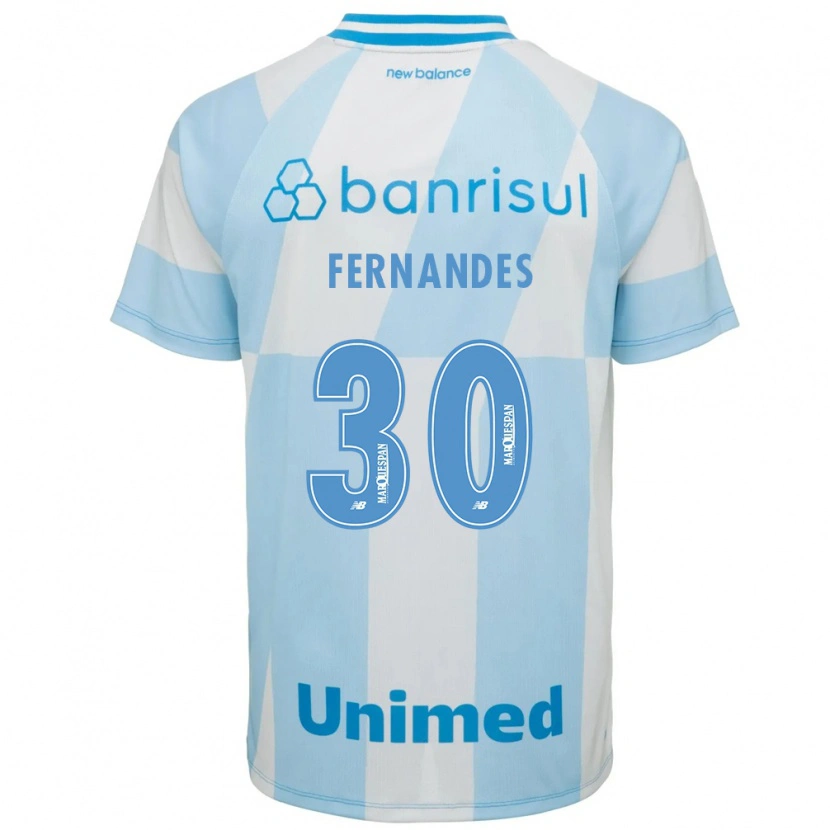 Danxen Dame Raquel Fernandes #30 Lyseblå Hvit Bortetrøye Drakt Trøye 2026/27 Skjorter T-Skjorte