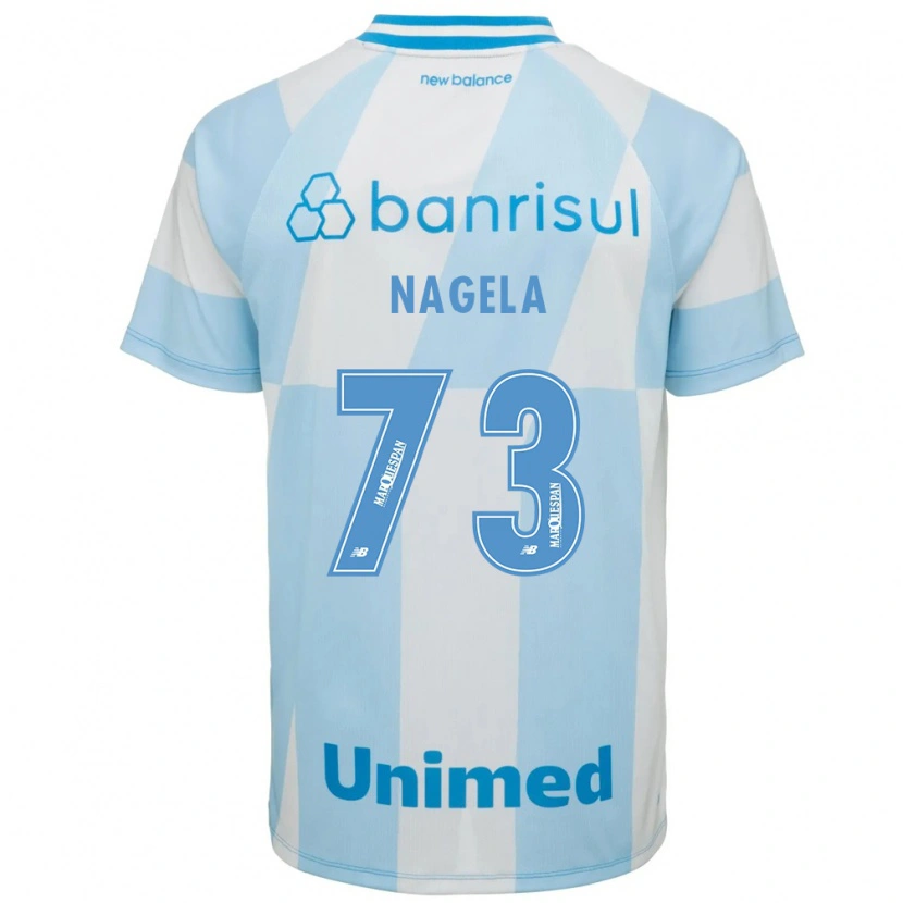 Danxen Dame Nágela #73 Lyseblå Hvit Bortetrøye Drakt Trøye 2026/27 Skjorter T-Skjorte