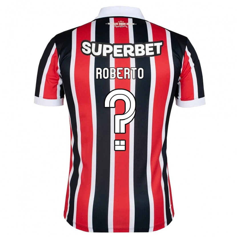 Danxen Dame Roberto #0 Rød Hvit Svart Bortetrøye Drakt Trøye 2026/27 Skjorter T-Skjorte