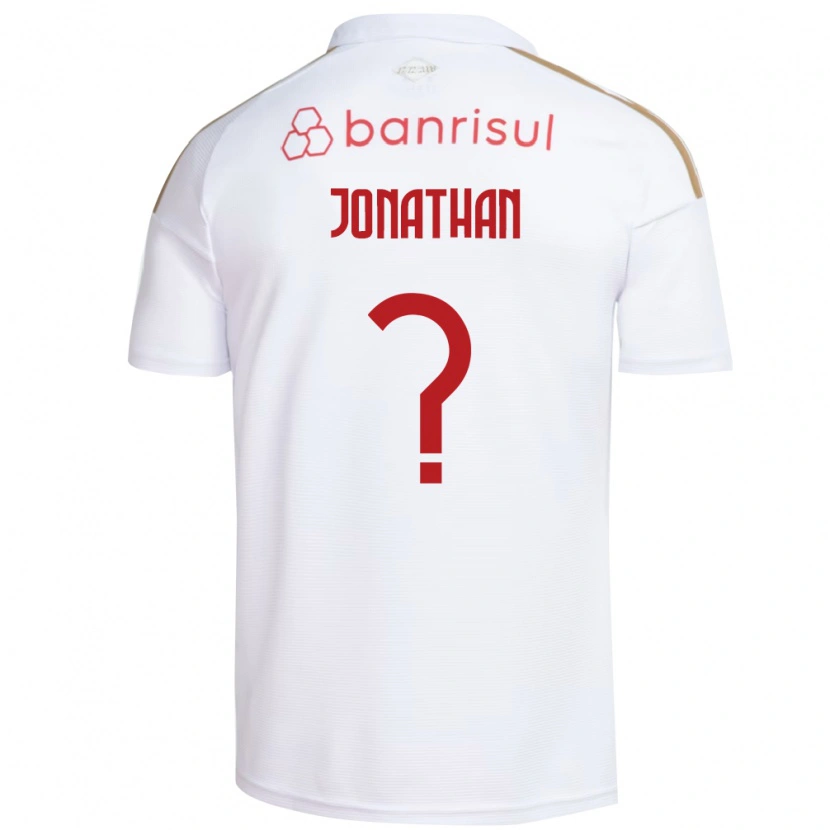 Danxen Dame Jonathan #0 Hvit Rød Bortetrøye Drakt Trøye 2026/27 Skjorter T-Skjorte