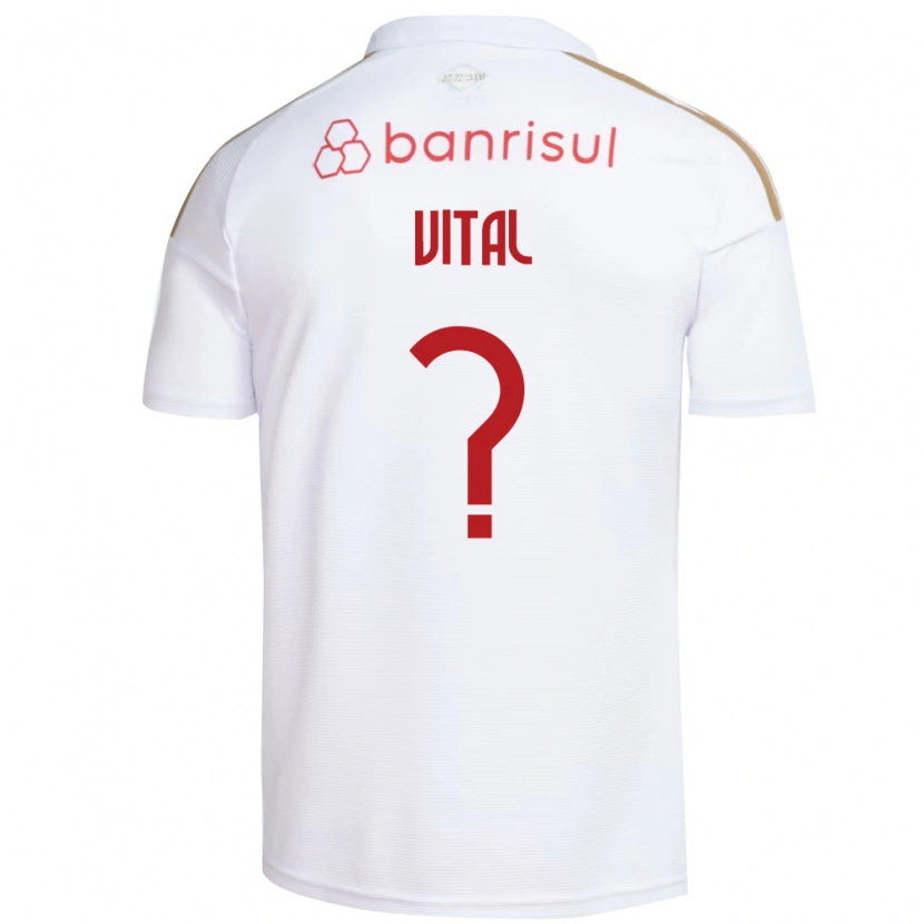 Danxen Dame Lucas Vital #0 Hvit Rød Bortetrøye Drakt Trøye 2026/27 Skjorter T-Skjorte