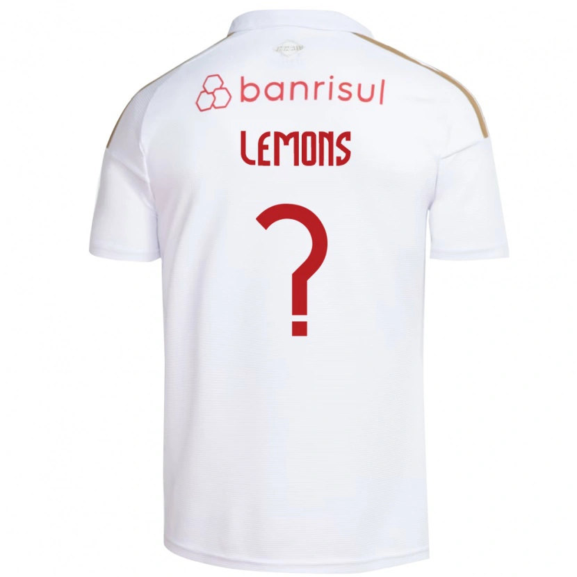 Danxen Dame Matheus Lemons #0 Hvit Rød Bortetrøye Drakt Trøye 2026/27 Skjorter T-Skjorte