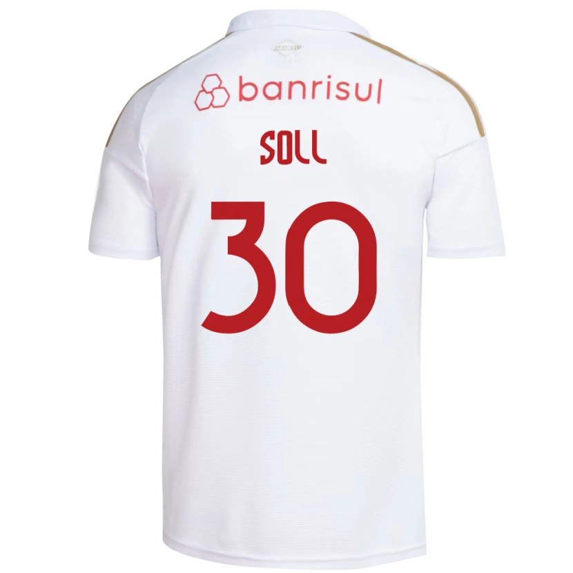 Danxen Dame Soll #30 Hvit Rød Bortetrøye Drakt Trøye 2026/27 Skjorter T-Skjorte