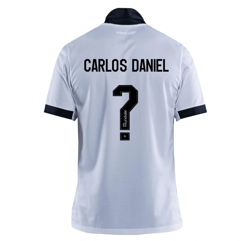 Danxen Dame Carlos Daniel #0 Svart Hvit Bortetrøye Drakt Trøye 2026/27 Skjorter T-Skjorte