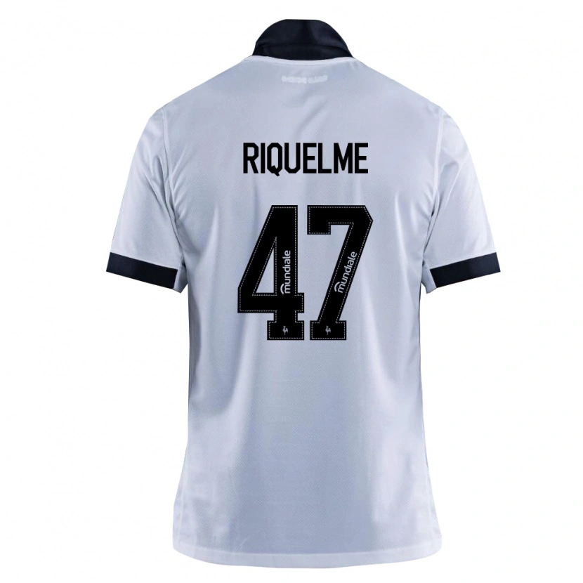 Danxen Dame Riquelme Henrique Da Silva Ferreira #47 Svart Hvit Bortetrøye Drakt Trøye 2026/27 Skjorter T-Skjorte