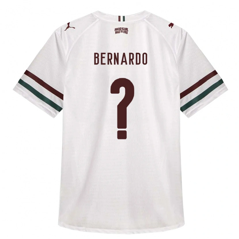 Danxen Dame Bernardo André Goulart Gil Alcantara #0 Hvit Grønn Burgund Bortetrøye Drakt Trøye 2026/27 Skjorter T-Skjorte