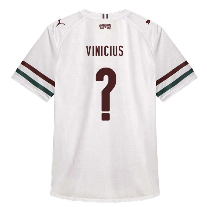 Danxen Dame Vinicius #0 Hvit Grønn Burgund Bortetrøye Drakt Trøye 2026/27 Skjorter T-Skjorte