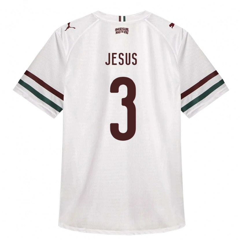 Danxen Dame Alexandre Jesus #3 Hvit Grønn Burgund Bortetrøye Drakt Trøye 2026/27 Skjorter T-Skjorte