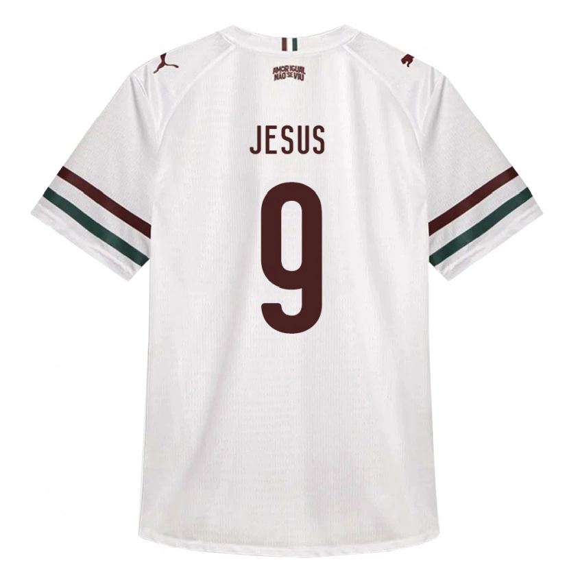 Danxen Dame Kauan Jesus #9 Hvit Grønn Burgund Bortetrøye Drakt Trøye 2026/27 Skjorter T-Skjorte
