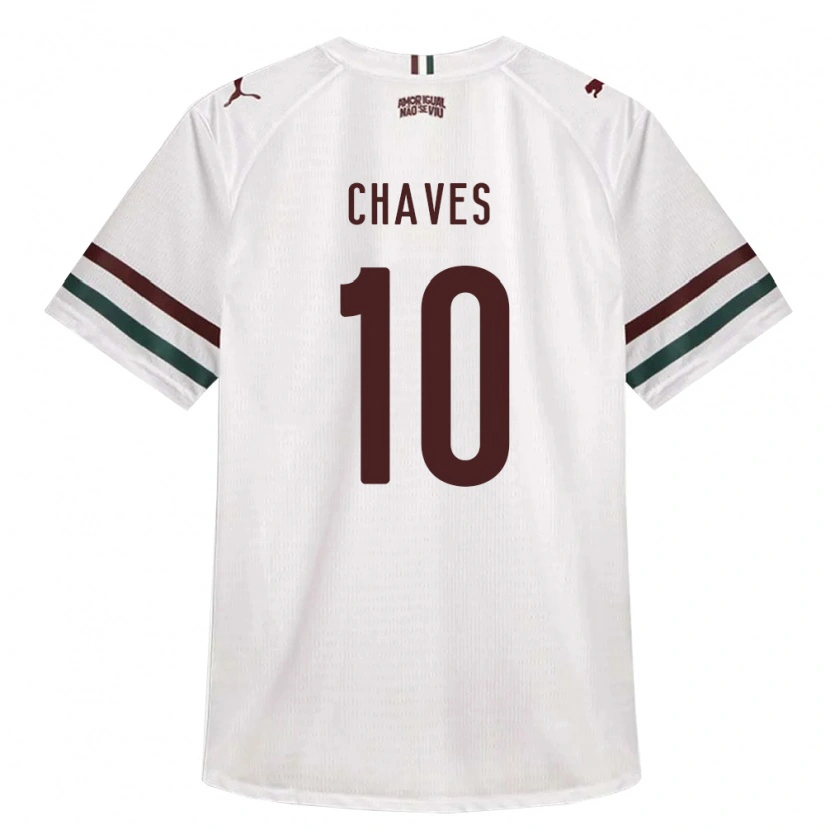 Danxen Dame Carol Chaves #10 Hvit Grønn Burgund Bortetrøye Drakt Trøye 2026/27 Skjorter T-Skjorte