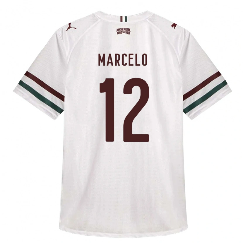 Danxen Dame Marcelo #12 Hvit Grønn Burgund Bortetrøye Drakt Trøye 2026/27 Skjorter T-Skjorte