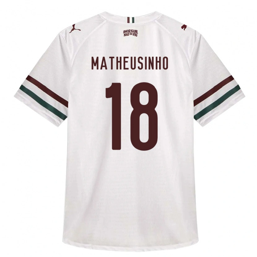 Danxen Dame Matheus Ferreira Da Costa #18 Hvit Grønn Burgund Bortetrøye Drakt Trøye 2026/27 Skjorter T-Skjorte