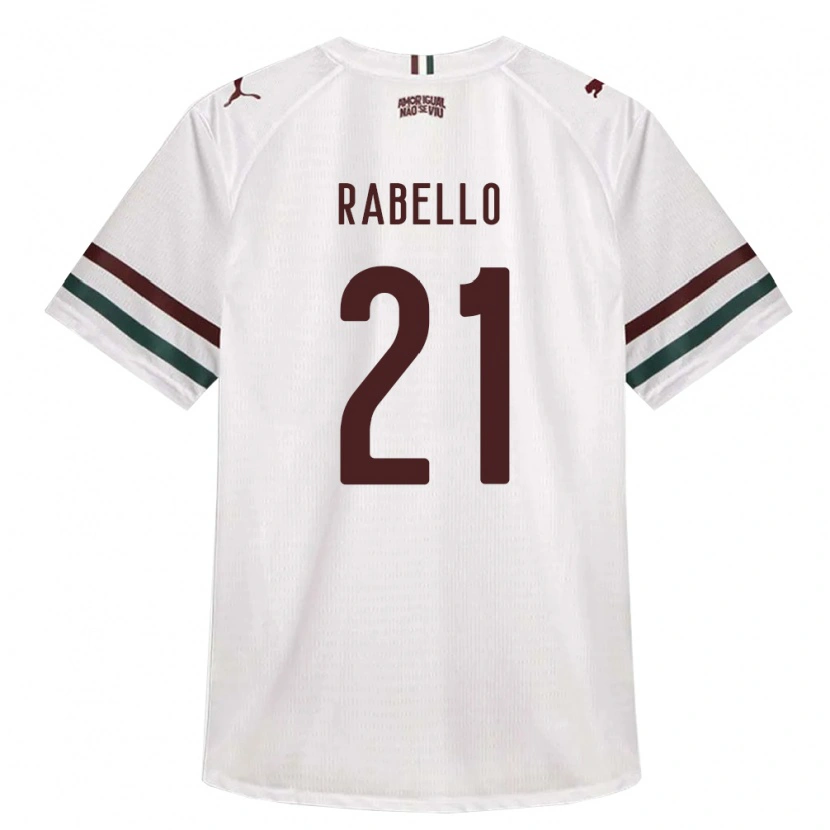 Danxen Dame Igor Rabello #21 Hvit Grønn Burgund Bortetrøye Drakt Trøye 2026/27 Skjorter T-Skjorte