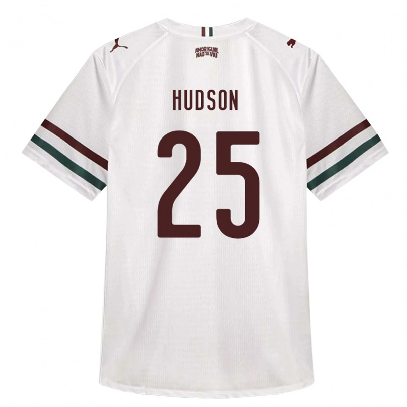 Danxen Dame Hudson #25 Hvit Grønn Burgund Bortetrøye Drakt Trøye 2026/27 Skjorter T-Skjorte