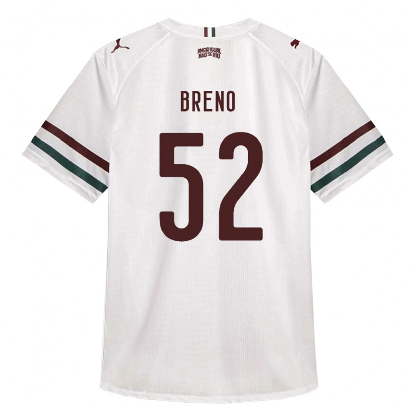Danxen Dame Breno De Souza Britez Da Rocha Cunha #52 Hvit Grønn Burgund Bortetrøye Drakt Trøye 2026/27 Skjorter T-Skjorte